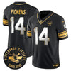 Pittsburgh Steelers Throwback 1933 Patch Gold Vapor Limited Jersey - All Stitched
