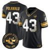Pittsburgh Steelers Throwback 1933 Patch Gold Vapor Limited Jersey - All Stitched