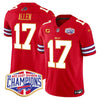 Bills 2024 AFC East Division Champions Gold Trim Vapor Limited Jersey - All Stitched