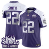Minnesota Vikings 2025 Winter Warrior Skol Patch Vapor Limited Jersey - All Stitched