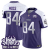 Minnesota Vikings 2025 Winter Warrior Skol Patch Vapor Limited Jersey - All Stitched