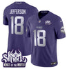 Minnesota Vikings 2025 Winter Warrior Skol Patch Vapor Limited Jersey - All Stitched