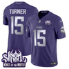 Minnesota Vikings 2025 Winter Warrior Skol Patch Vapor Limited Jersey - All Stitched