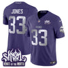 Minnesota Vikings 2025 Winter Warrior Skol Patch Vapor Limited Jersey - All Stitched