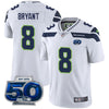 Seattle Seahawks 50th Season Vapor Limited Jersey - All Stitched