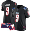 Patriots 1996 Throwback State Patch Vapor Jersey - All Stitched