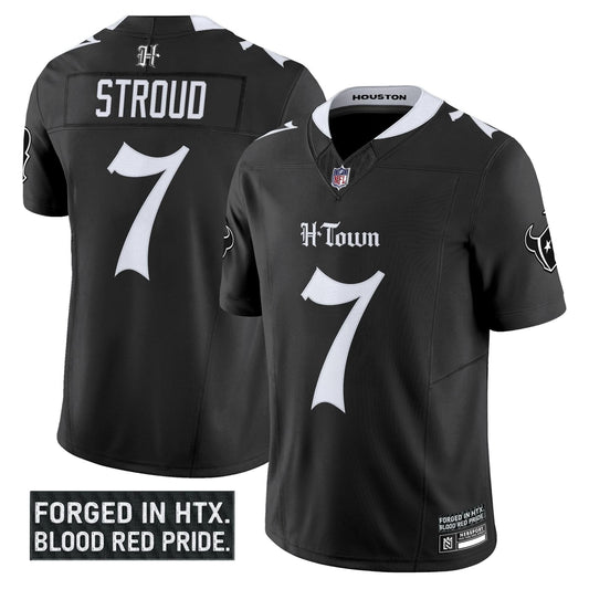Houston Texans 'Gothic Lone Star Shadows Edition' Vapor Limited Jersey - All Stitched