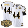 Ravens Maryland Flag Map 2024 AFC North Division Champions Patch Gold Vapor Limited Jersey - All Stitched