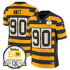 Pittsburgh Steelers Throwback 2024 Vapor Limited Jersey - All Stitched