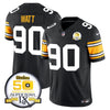 Pittsburgh Steelers Throwback 2024 Vapor Limited Jersey - All Stitched