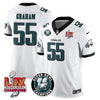 Philadelphia Eagles Super Bowl LIX Champions Jersey - All Stitched