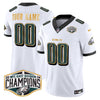 Eagles 2024 NFC East Division Champions Gold Trim Vapor Limited Custom Jersey - All Stitched
