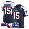 Patriots Bill Belichick 6x Champions Patch Vapor Jersey - All Stitched
