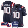 Patriots Bill Belichick 6x Champions Patch Vapor Jersey - All Stitched