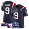 Patriots Bill Belichick 6x Champions Patch Vapor Jersey - All Stitched