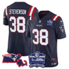 Patriots Bill Belichick 6x Champions Patch Vapor Jersey - All Stitched