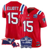 Patriots Bill Belichick 6x Champions Patch Vapor Jersey - All Stitched