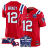 Patriots Bill Belichick 6x Champions Patch Vapor Jersey - All Stitched
