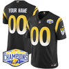 Los Angeles Rams 2024 NFC West Division Champions Vapor Limited Custom Jersey - All Stitched