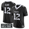 New Orleans Saints 'Gothic Vieux CarrÃÂ© Edition' Vapor Jersey - All Stitched