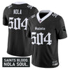 New Orleans Saints 'Gothic Vieux CarrÃÂ© Edition' Vapor Jersey - All Stitched