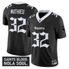 New Orleans Saints 'Gothic Vieux CarrÃÂ© Edition' Vapor Jersey - All Stitched
