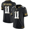 Seahawks Throwback & Gold Vapor Limited Jersey - All Stitched
