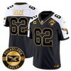 Philadelphia Eagles 2024 Throwback Gold Vapor Limited Jersey - Est. 1933 Patch - All Stitched