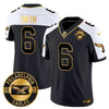 Philadelphia Eagles 2024 Throwback Gold Vapor Limited Jersey - Est. 1933 Patch - All Stitched