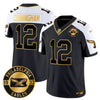 Philadelphia Eagles 2024 Throwback Gold Vapor Limited Jersey - Est. 1933 Patch - All Stitched