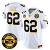 Philadelphia Eagles 2024 Throwback Gold Vapor Limited Jersey - Est. 1933 Patch - All Stitched