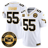 Philadelphia Eagles 2024 Throwback Gold Vapor Limited Jersey - Est. 1933 Patch - All Stitched