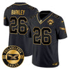 Philadelphia Eagles 2024 Throwback Gold Vapor Limited Jersey - Est. 1933 Patch - All Stitched