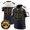 Philadelphia Eagles 2024 Throwback Gold Vapor Limited Jersey - Est. 1933 Patch - All Stitched