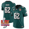Philadelphia Eagles Super Bowl LIX Champions Gold Vapor Limited Jersey - All Stitched