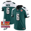 Philadelphia Eagles Super Bowl LIX Champions Gold Vapor Limited Jersey - All Stitched