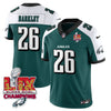 Philadelphia Eagles Super Bowl LIX Champions Gold Vapor Limited Jersey - All Stitched