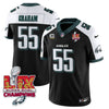 Philadelphia Eagles Super Bowl LIX Champions Gold Vapor Limited Jersey - All Stitched