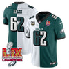 Philadelphia Eagles Super Bowl LIX Champions Gold Vapor Limited Jersey - All Stitched
