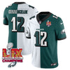 Philadelphia Eagles Super Bowl LIX Champions Gold Vapor Limited Jersey - All Stitched