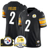 Steelers 50th Anniversary Of Super Bowl IX & Map Patch Vapor Limited Jersey - All Stitched