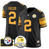 Steelers 50th Anniversary Of Super Bowl IX & Map Patch Vapor Limited Jersey - All Stitched