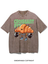 CROISSANT FIT VINTAGE GYM SHIRT