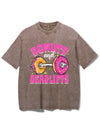 DONUTS AND DEADLIFTS VINTAGE GYM SHIRT