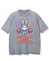 LIFTING BEFORE HOPPING VINTAGE GYM SHIRT