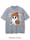 HALLOWEEN ICED COFFEE GHOST VINTAGE GYM SHIRT