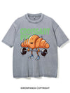 CROISSANT FIT VINTAGE GYM SHIRT