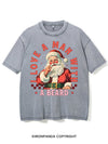 I LOVE A MAN WITH A BEARD VINTAGE GYM SHIRT