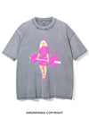 Barbell woman Vintage Gym Shirt