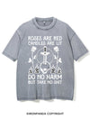 ROSES ARE RED CANDLES ARE LIT DO NO HARM BUT TAKE NO SHIT VINTAGE GYM SHIRT